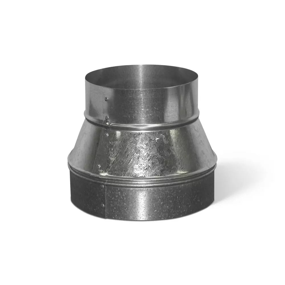 7 in x 5 in 26 ga Galvanized No-Crimp Duct Reducer