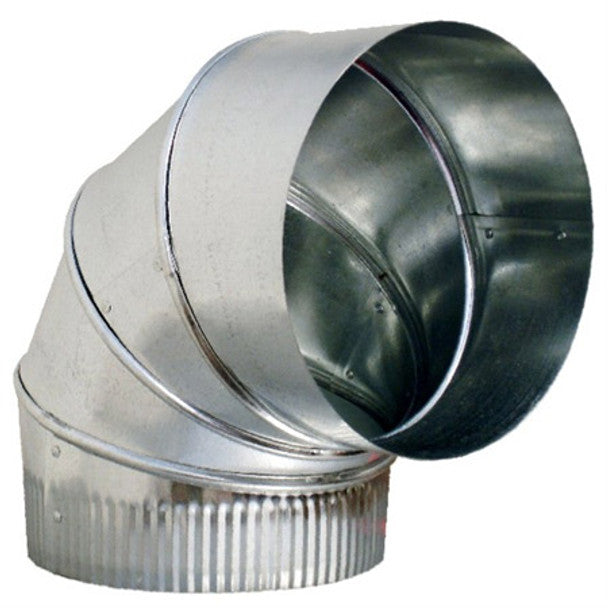 7" 90 Degree Adjustable Elbow- HVAC Ductwork Sheet Metal