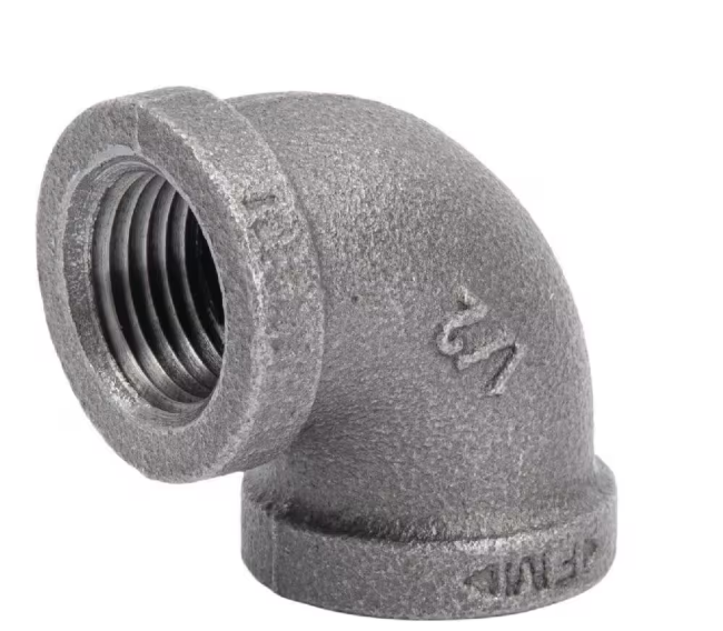 1/2 in. Black Iron 90 Degree Elbow