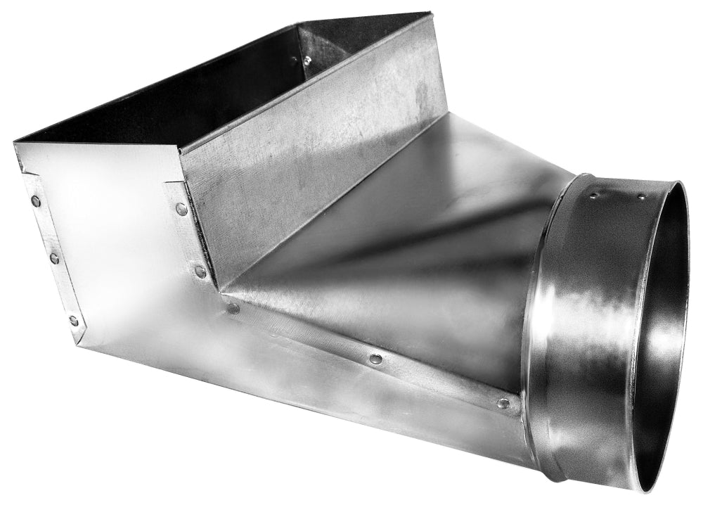 Z & M Sheet Metal 10 in. x 4 in. to 5 in. 90-Degree Register Box