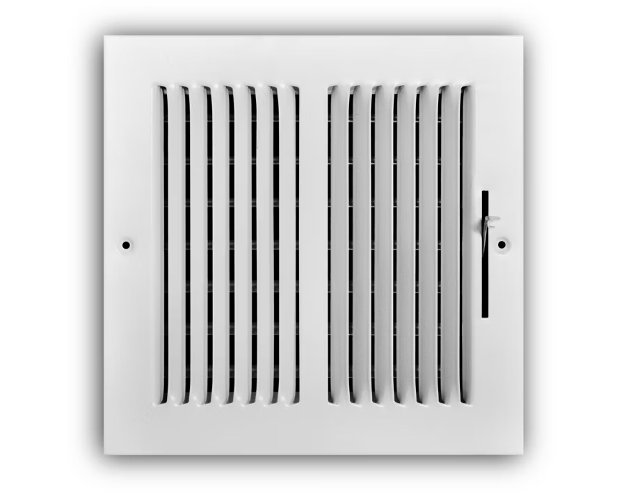 Proselect 102M - 6" x 6" 2-Way Side Wall/Ceiling Register