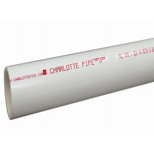 3/4 in. x 10 ft. PVC Schedule 40 Pressure Plain-End Pipe