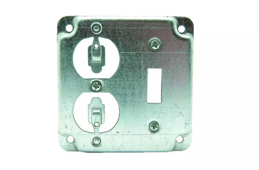 DiversiTech® Steel 1/2 in. Electrical Box Cover