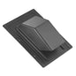 LAMBRO 6 in. Roof Vent Plastic in Black