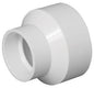 Charlotte Pipe 2 in. Dia. x 3 in. Dia. Hub To Hub Schedule 40 PVC Reducing Coupling