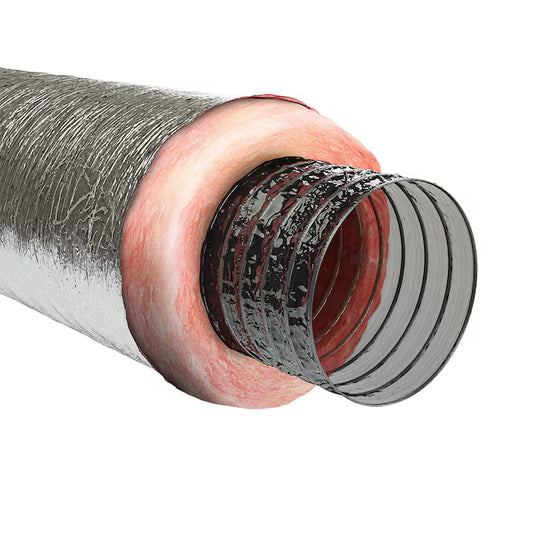 IMPERIAL 4.0-in x 25.0-ft Polyester Insulated Flexible Duct 6.0 - R