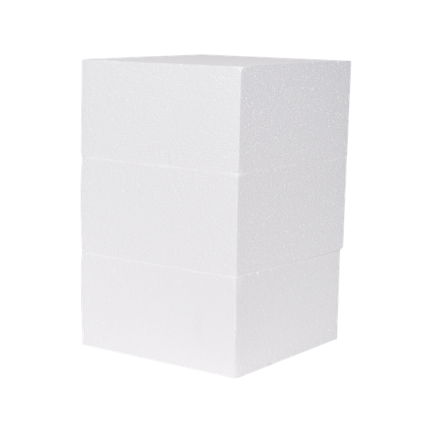Air Handler Block, EPS, white, 8x8x4, pack of 4