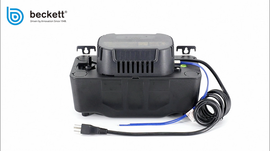 Beckett BK171 UL 115V Low-Profile Condensate Pump with 17ft Max Lift
