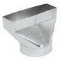 14 inch x 4 inch x 8 inch Straight Back Register Boot