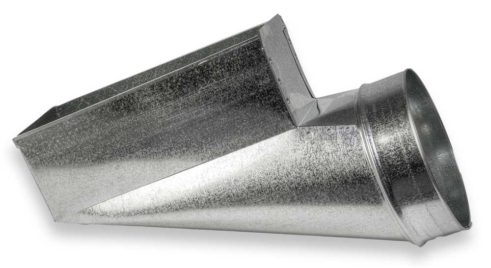 ZM Sheet Metal 10X4X6  End Register Boot