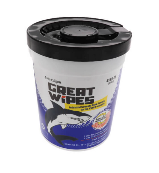 Great Wipes Industrial Strength Hand Towels (75 per Pack)