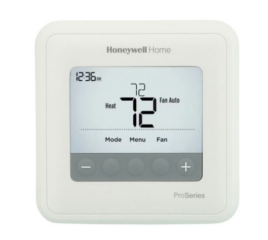 T4 Pro Programmable Thermostat, 1H/1C Heat Pump, 1H/1C Conventional, TH4110U2005