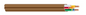 250 ft. 18 ga 6-Conductor Solid Thermostat Wire in Brown