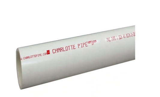 3 in. x 10 ft. PVC Schedule 40 DWV Pipe