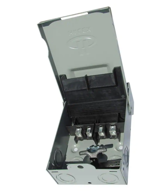 Halex 60 Amp Non-Fusible Metallic AC Disconnect
