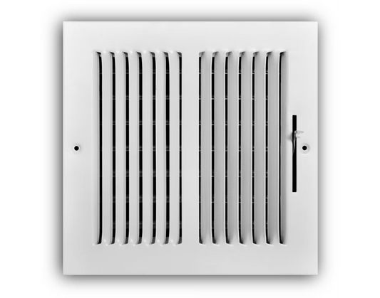 TRUaire - 102M - 6" x 6" 2-Way Side Wall/Ceiling Register